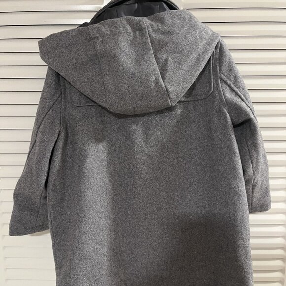 Janie and Jack 2T Gray Wool Blend Toggle Coat - Picture 4 of 4